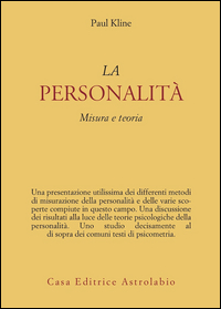 Personalita`._Misura_E_Teoria_(la)_-Kline_Paul
